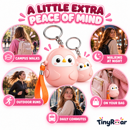 Personal Safety Alarm Keychain